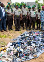 NCoS Destroys 1,167 Seized Phones, Launches Crackdown on Contraband Across Its Facilities