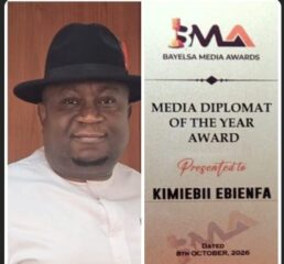 Ebienfa’s Media Diplomacy Earns Top Honour during Bayelsa @ 30 Awards